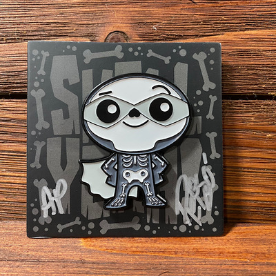 Skell yeah superhero ap pin