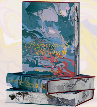 Signed Copy of Heaven Official's Blessing: Tian Guan Ci Fu (HARD-COVER) Vol. 3 by Jacob Eiseman (English VA for Wind Master Shi Qingxuan)