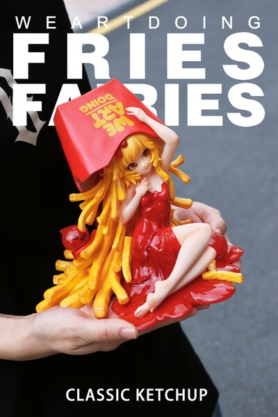 Bishoujo ArTToy by Weartdoing "Sleeping Beauty-Fries Fairies-Classic Ketchup"