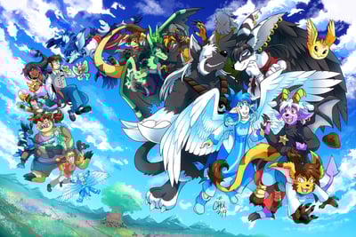 Slightly Damned's 15th Anniversary poster