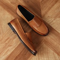 HANDMADE LEATHER SHOES lightweight breathable retro genuine leather  - Thumbnail 5