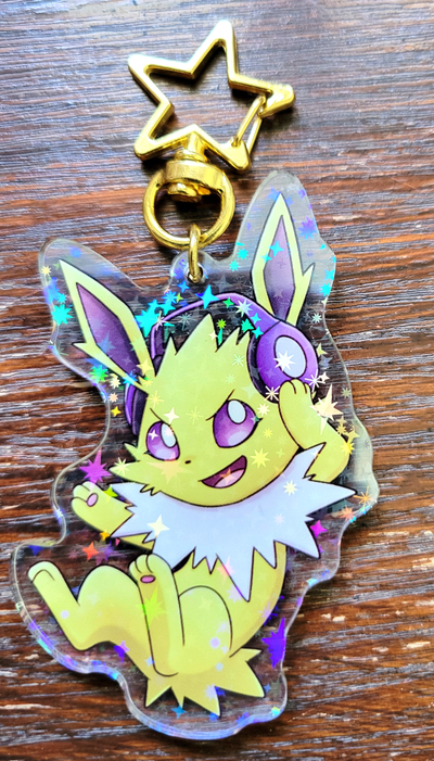 Jolt the Jolteon charm