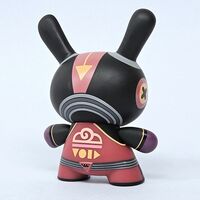 ArTToy by DirtyRobot & Kidrobot "Destroy Edition"  (VOID 5" Mecha Half-Ray Dunny) - Thumbnail 2