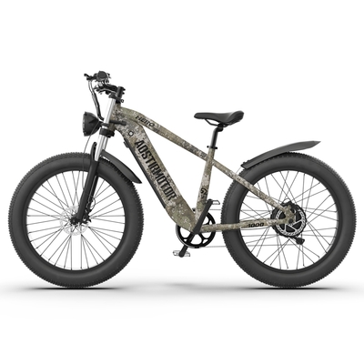 52V All-Terrain E-Bike 26x4.0 Fat Tire Electric Bike 20 AH Extended-Range Battery & Hydraulic Disc Brakes