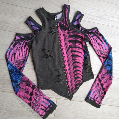 Ooak mutagene cutout top - Thumbnail 1