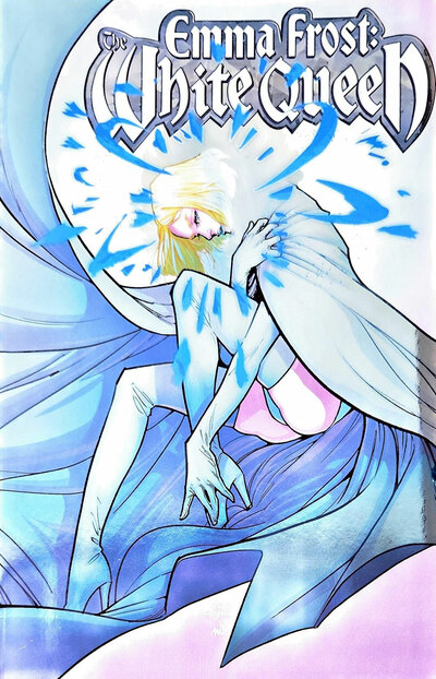 Emma Frost 1:10 Foil Variant by Rickie Nagawa