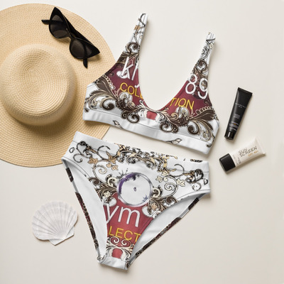 K89C Recycled high-waisted bikini