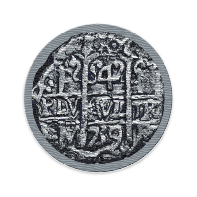 Coin Sunken Treasure Embroidered Patch No. 1