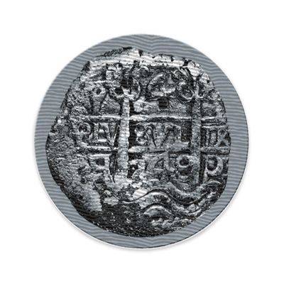 Coin Sunken Treasure Embroidered Patch No. 4