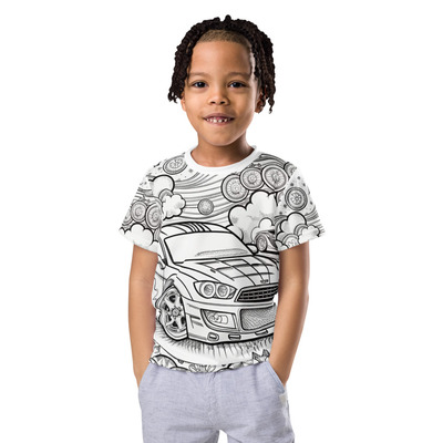 Mustang kool Kids crew neck t-shirt