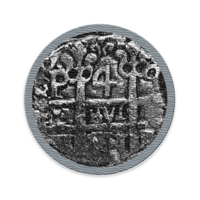 Coin Sunken Treasure Embroidered Patch No. 7