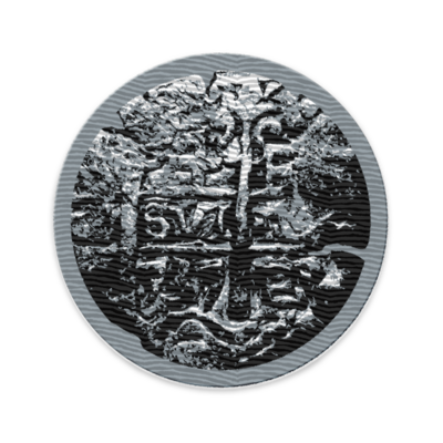Coin Sunken Treasure Embroidered Patch No. 2