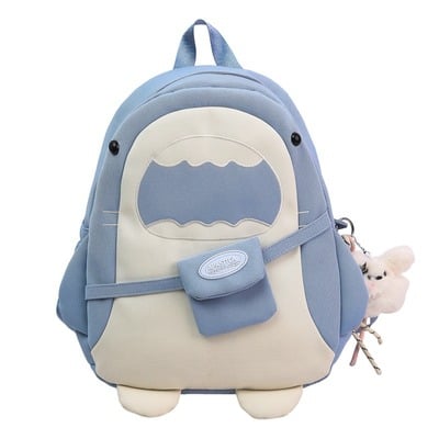 Cute shark school backpack - Thumbnail 1
