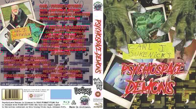 CARL J. SUKENICK'S: PSYCHO SPACE DEMONS (BLU-RAY) DEAD FORMATS FILMS VOL.1