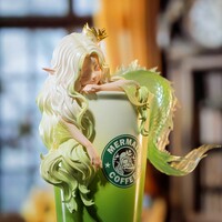 Bishoujo ArTToy by Weartdoing "Sleeping Beauty: Coffee Fairies-Latt" - Thumbnail 1