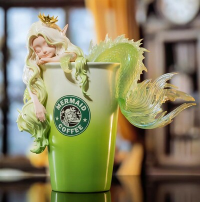 Bishoujo ArTToy by Weartdoing "Sleeping Beauty: Coffee Fairies-Latt"