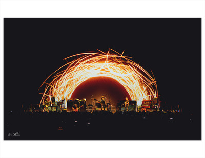 "Scared of Fear" Vancouver 24.05.04 - Pearl Jam Dark Matter Tour - large giclée print 24" x 16"