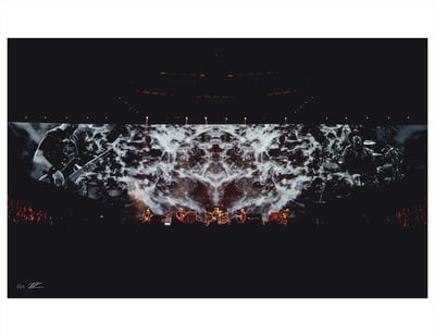 "Leatherman" Vancouver 24.05.04 - Pearl Jam Dark Matter Tour - large giclée print 24" x 16"