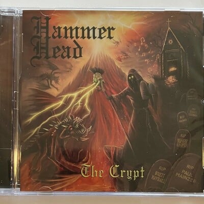 Hammer head - the crypt (brand new 2025 cd from `80s tacoma metal band) - Thumbnail 1