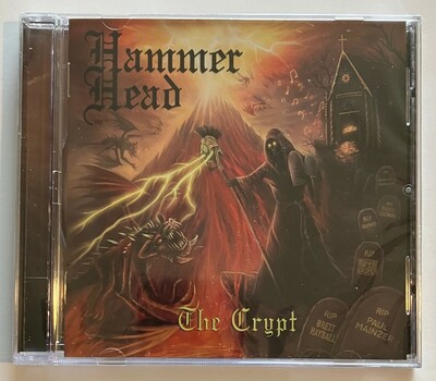 HAMMER HEAD - The Crypt (Brand new 2025 CD from `80s Tacoma Metal Band)