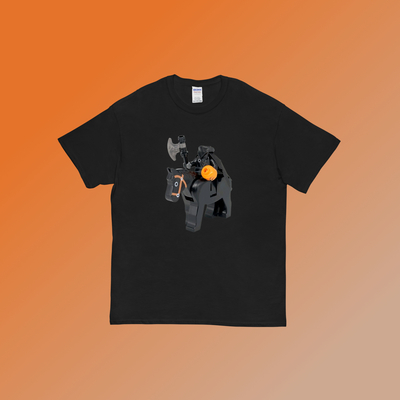 Gothic Warrior T Shirt Black