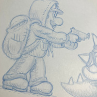 Mangione Luigi Parody Final Pen & Ink Original Art - Thumbnail 6
