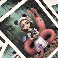 "Bear Sitting" by Thomas Ascott, Limited Edition Archival Pigment Print - Thumbnail 1