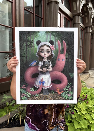 "Bear Sitting" by Thomas Ascott, Limited Edition Archival Pigment Print