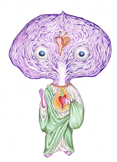 Enlightened Host (Original Artwork)