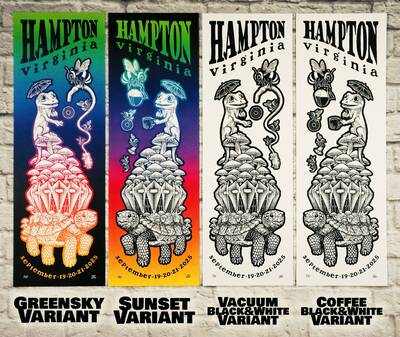 2025 Phish at Hampton Coliseum (Lot Limited Edition Print)