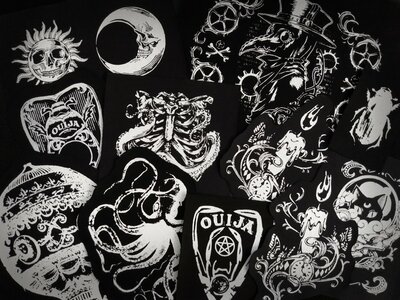 Steampunk Retro Sew-on Patches Mystery Packs