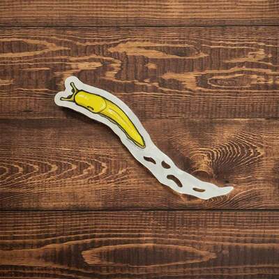 Hi-Vis Banana Slug Sticker