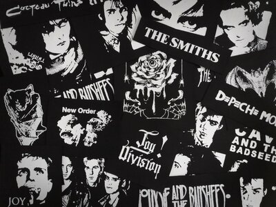 Goth & Post Punk Sew-on Patches Mystery Packs