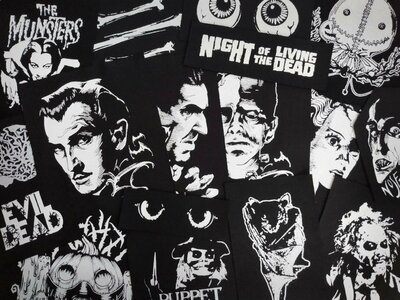 Horror & Halloween Sew-on Patches Mystery Packs