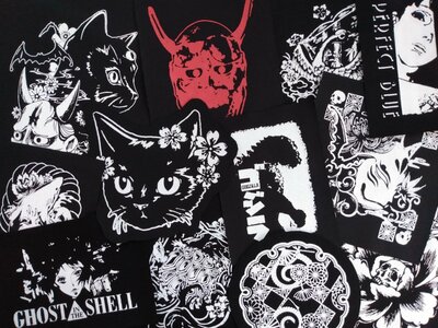 Anime & Japan Sew-on Patches Mystery Packs