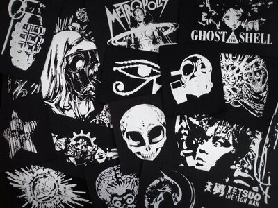 Cyberpunk & Sci-fi Sew-on Patches Mystery Packs