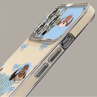 Dachshund Pattern Silicone Case For iPhone 17 16 15 IPS615 - Thumbnail 5