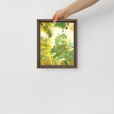 Framed canvas - In the blink of an eye