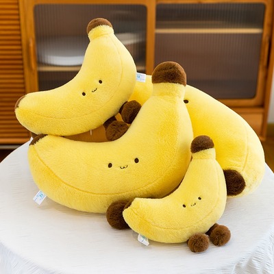 Cute banana plush toy