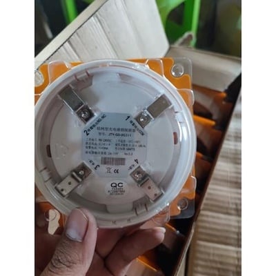 Manual or Auto Reset Wired Smoke Detector Relay Output