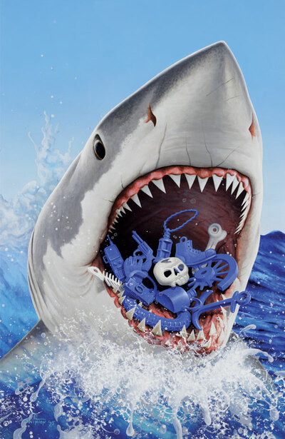 A Game of Jaws Print