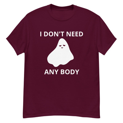 No Body Unisex classic tee