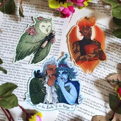 d20 stickers & mini prints
