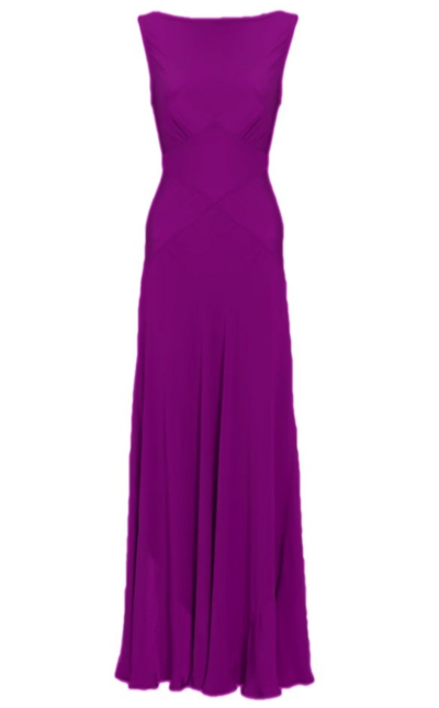 New Arrive A Line V Back Chiffon Party Dress Evening Dress