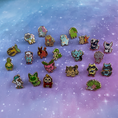 Micro Monsters Mini Pins