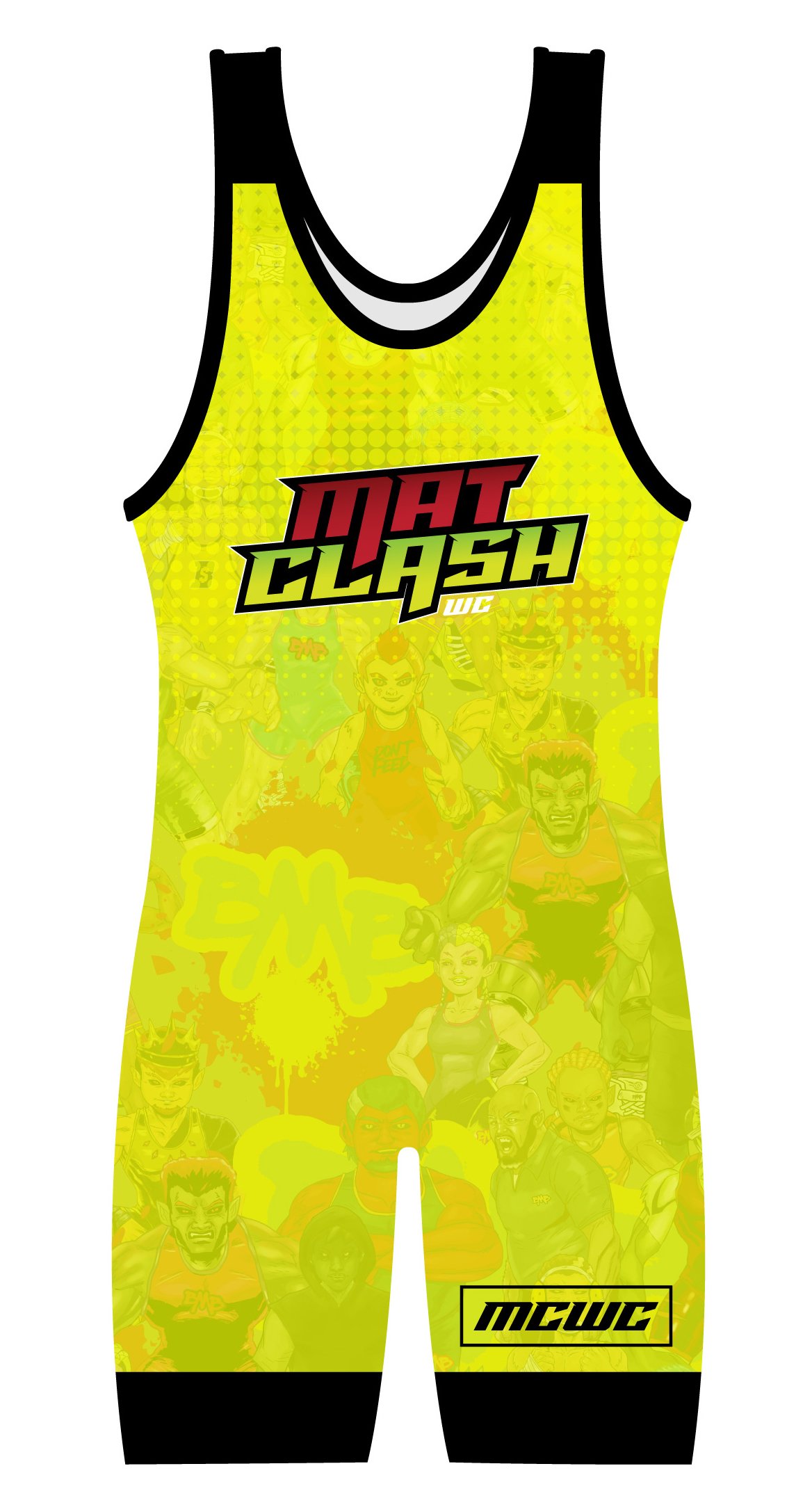 Mat Clash WC women singlet