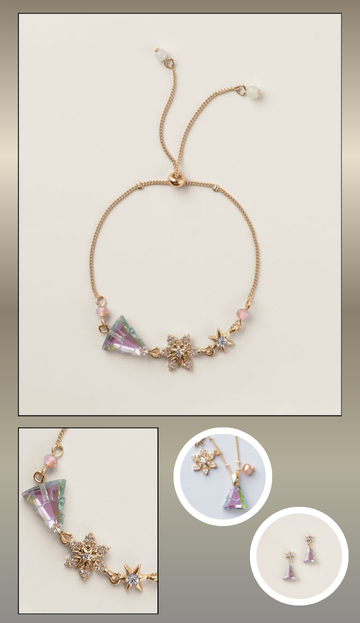 Northern Star Holiday Charm Bracelet