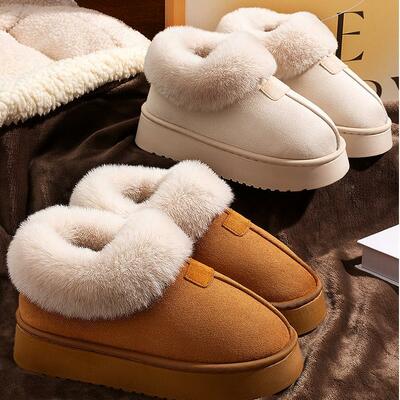 Warm Soft Fur Snow Boots