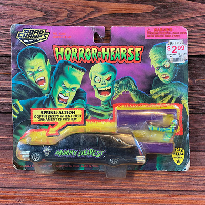 Vintage horror hearse - “mummy dearest”