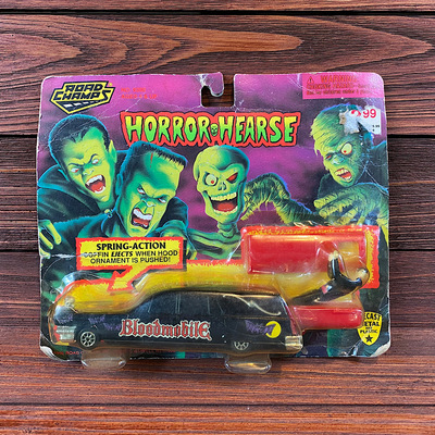 Vintage horror hearse - “bloodmobile”